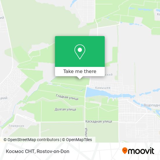 Космос СНТ map