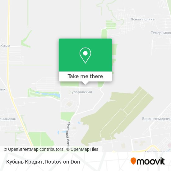 Кубань Кредит map