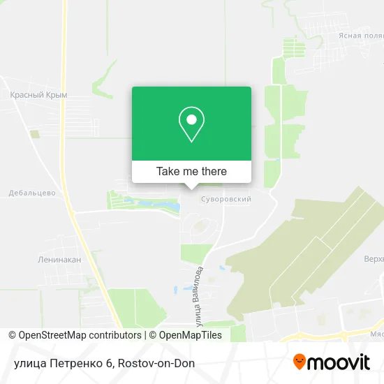 улица Петренко 6 map