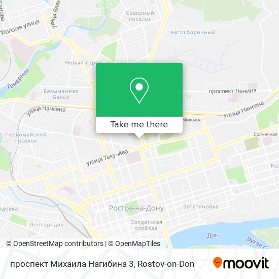 проспект Михаила Нагибина 3 map