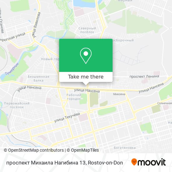 проспект Михаила Нагибина 13 map