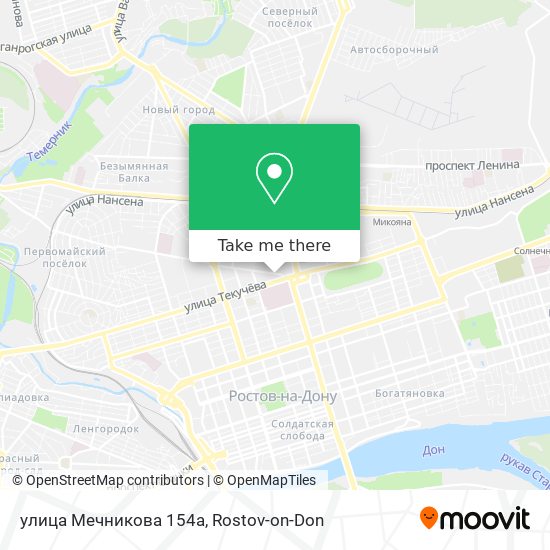 улица Мечникова 154а map