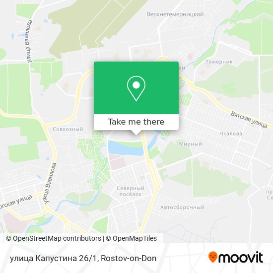 улица Капустина 26/1 map