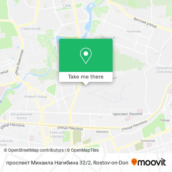 проспект Михаила Нагибина 32/2 map