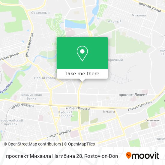 проспект Михаила Нагибина 28 map