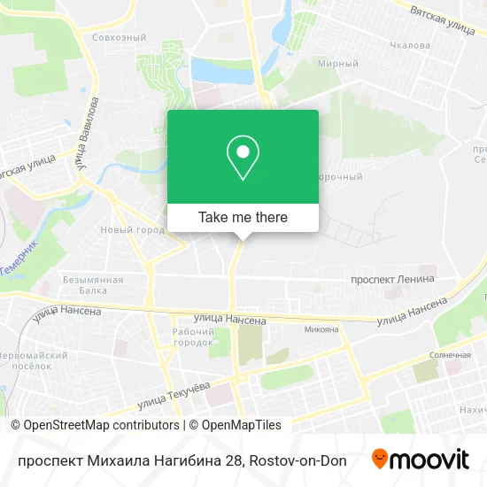 проспект Михаила Нагибина 28 map