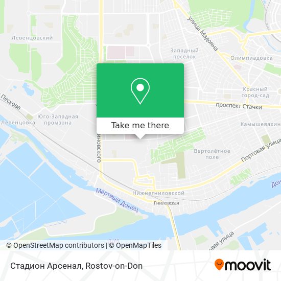 Стадион Арсенал map