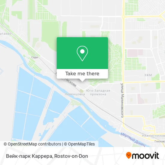 Вейк-парк Каррера map