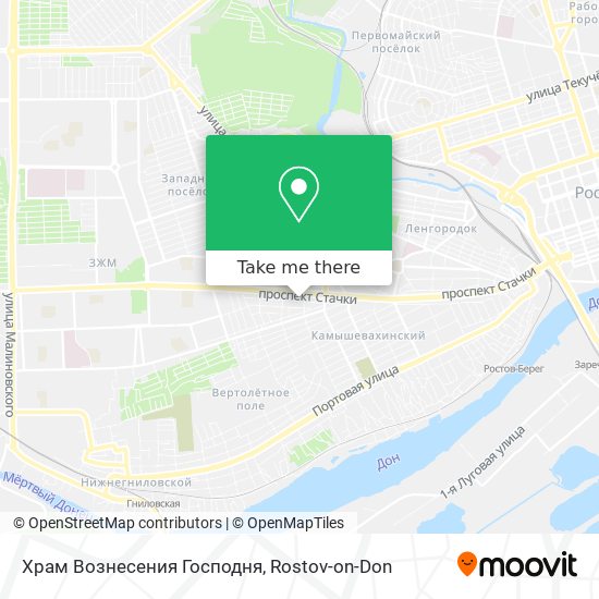 Храм Вознесения Господня map