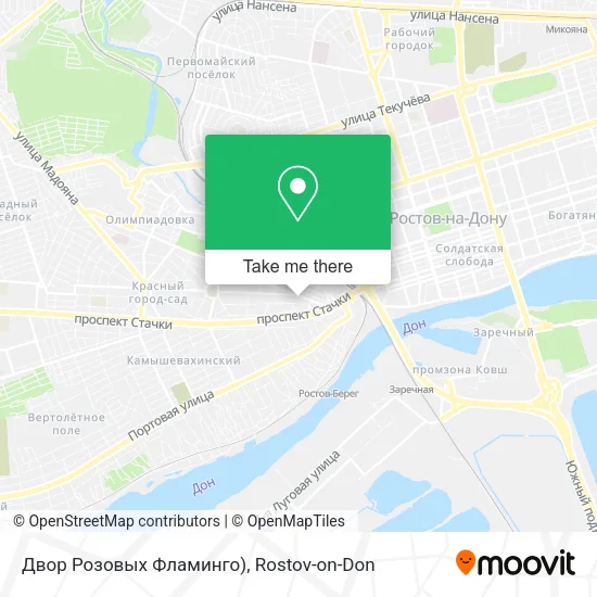 Двор Розовых Фламинго) map