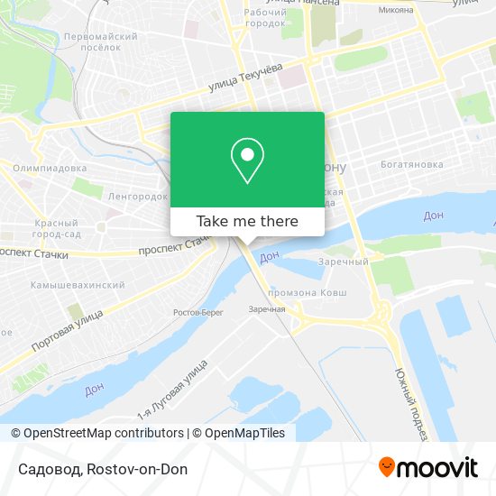 Садовод map