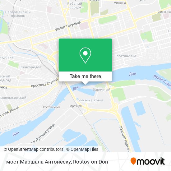 мост Маршала Антонеску map
