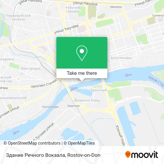 Здание Речного Вокзала map