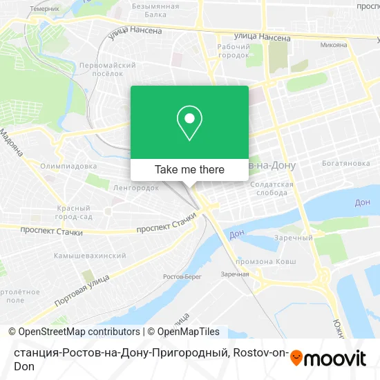 станция-Ростов-на-Дону-Пригородный map
