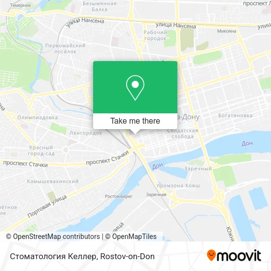 Стоматология Келлер map