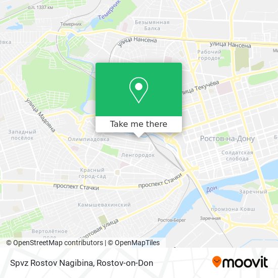 Spvz Rostov Nagibina map