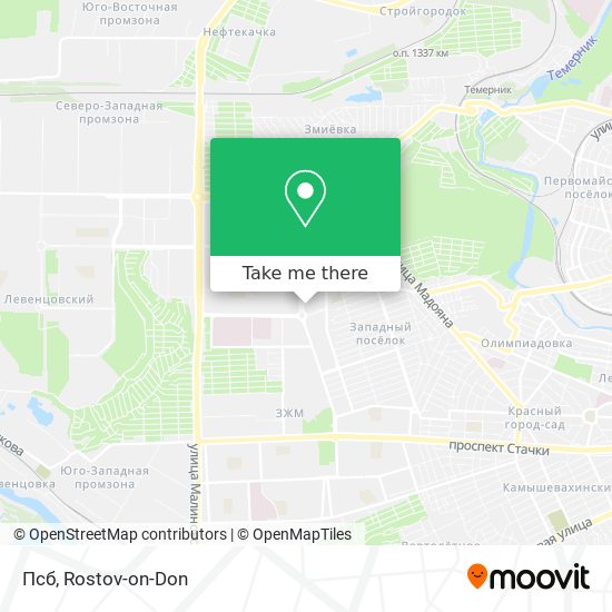 Псб map