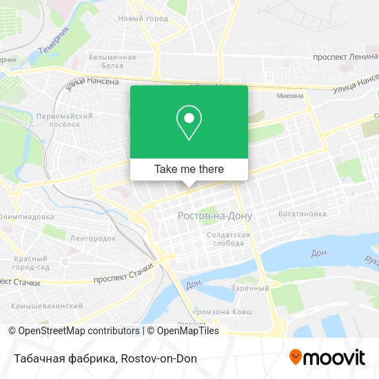 Табачная фабрика map