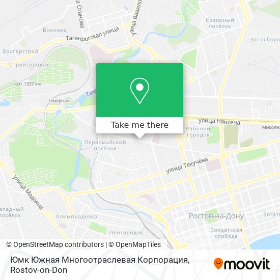 Юмк Южная Многоотраслевая Корпорация map