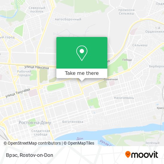 Врэс map