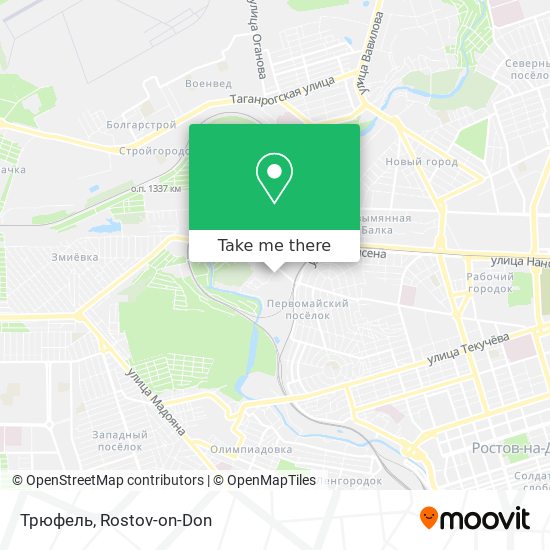 Трюфель map