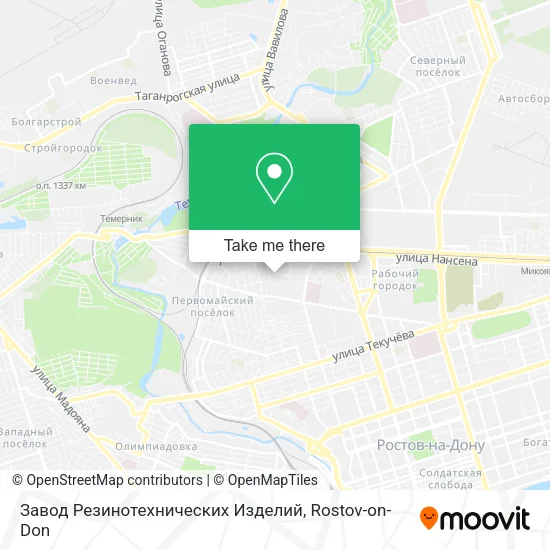 Завод Резинотехнических Изделий map