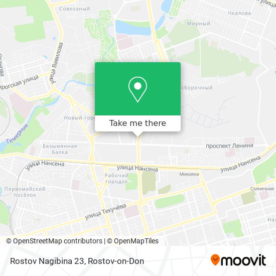 Rostov Nagibina 23 map