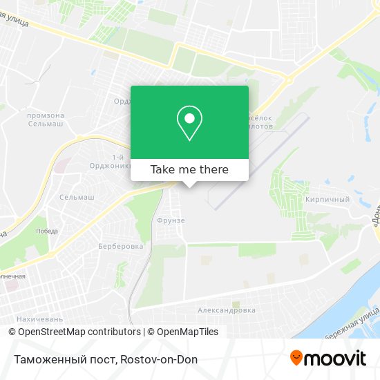 Таможенный пост map