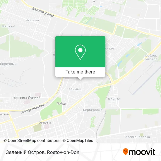 Зеленый Остров map