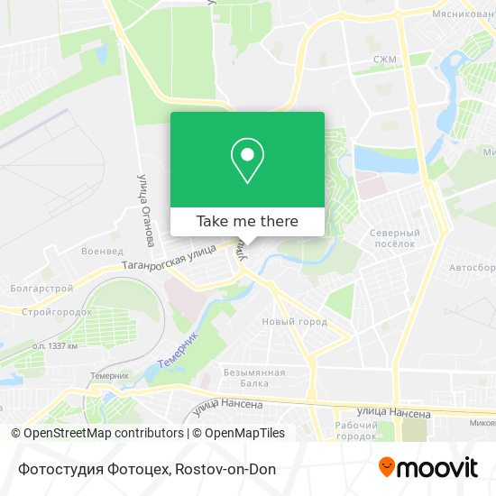 Фотостудия Фотоцех map