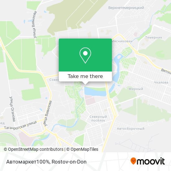 Автомаркет100% map