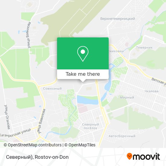 Северный) map