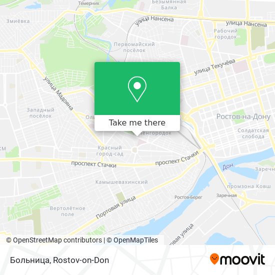 Больница map