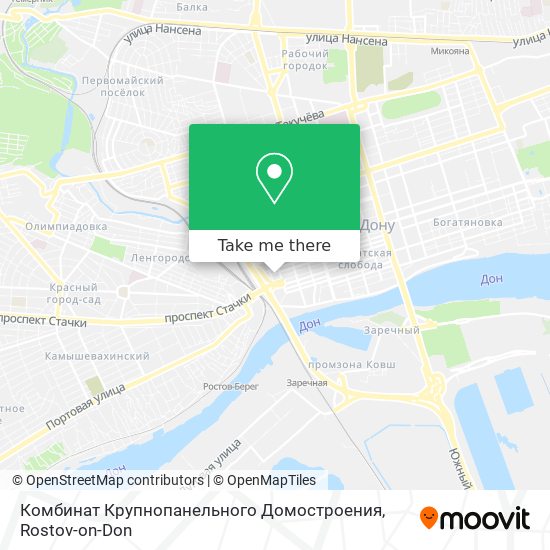 Комбинат Крупнопанельного Домостроения map