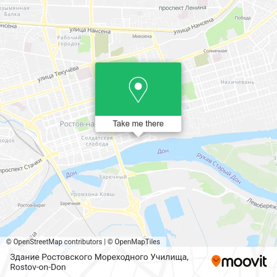 Здание Ростовского Мореходного Училища map