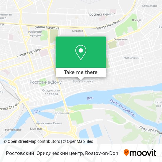 Ростовский Юридический центр map