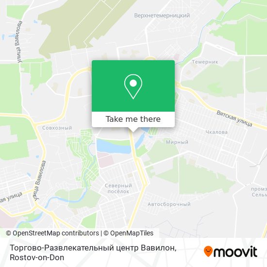 Торгово-Развлекательный центр Вавилон map