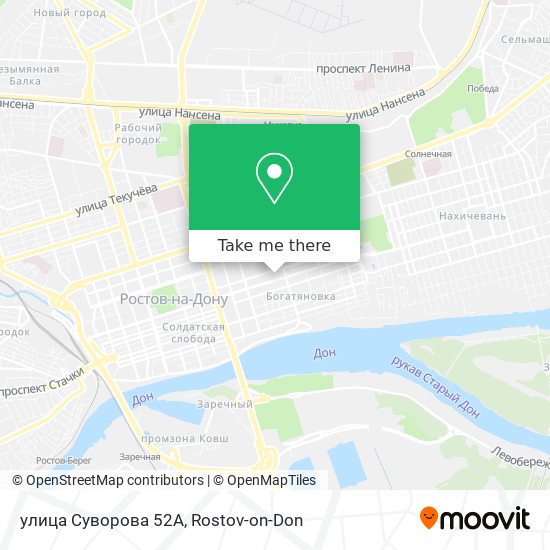 улица Суворова 52А map