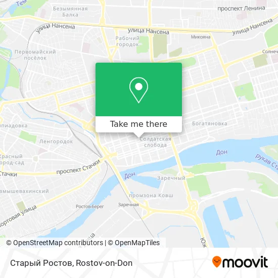Старый Ростов map