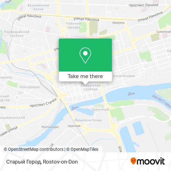 Старый Город map
