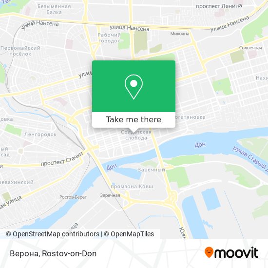 Верона map