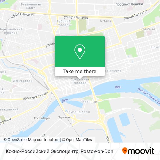 Южно-Российский Экспоцентр map