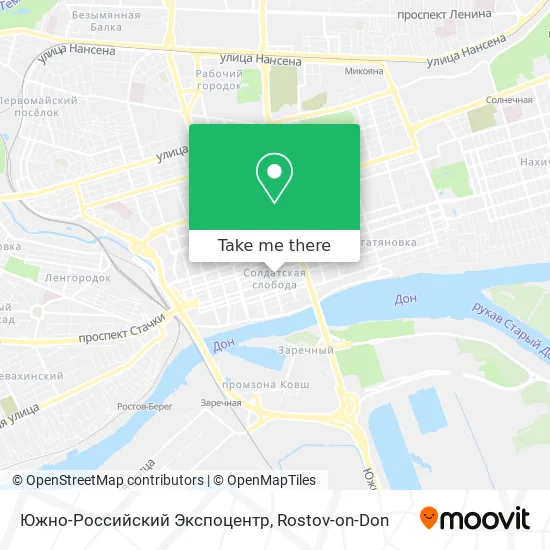 Южно-Российский Экспоцентр map