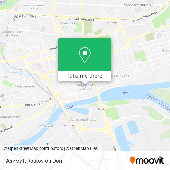 АзимуТ map