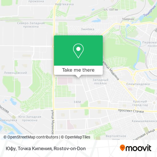 Юфу, Точка Кипения map
