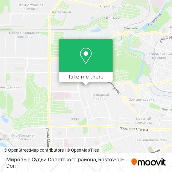 Мировые Судьи Советского района map