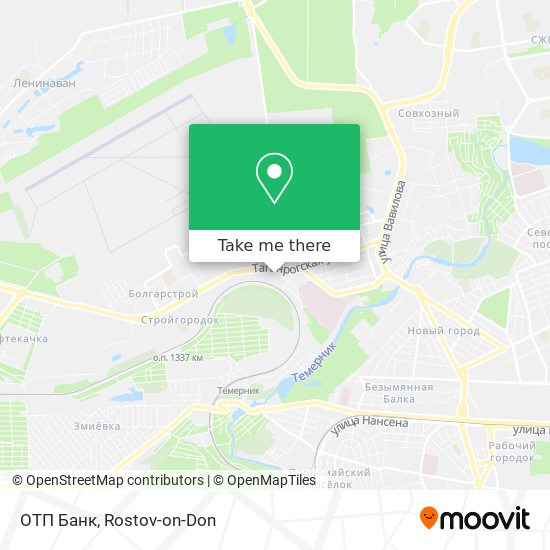 ОТП Банк map
