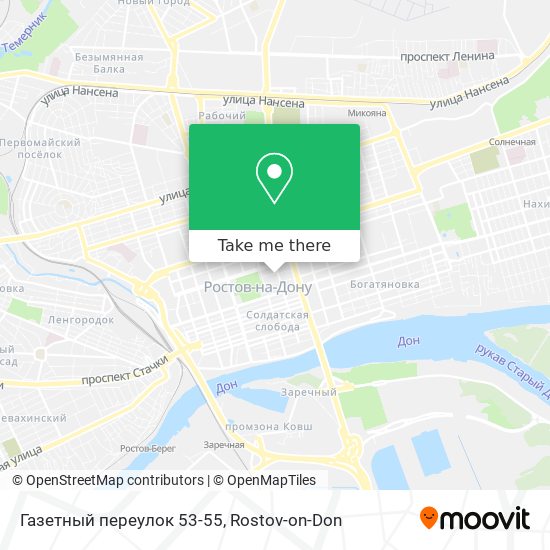 Газетный переулок 53-55 map
