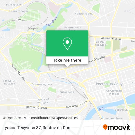 улица Текучева 37 map