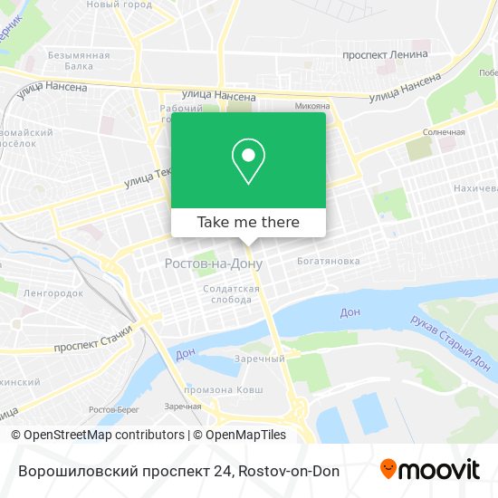 Ворошиловский проспект 24 map
